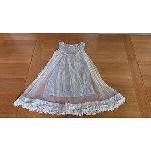 Hurave Girl's Grey Dress Size 8 READ Description